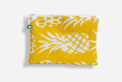 Oneloa Maui Pineapple Bags--Made on Maui bags Island-Essence-Cosmetics Small Bag 6"x9" 
