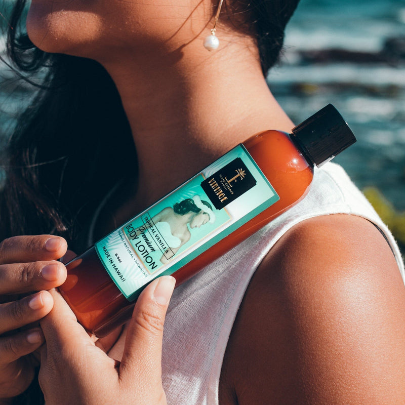 Vintage Vanilla Body Lotion Lotion Lady Shoulder 