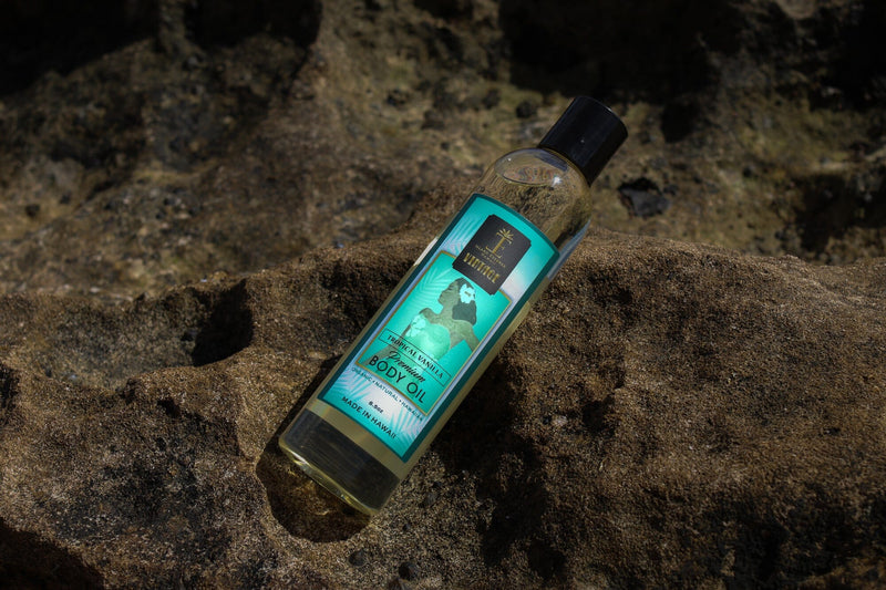 Vintage Premium Body Oils Island-Essence-Cosmetics Vanilla 