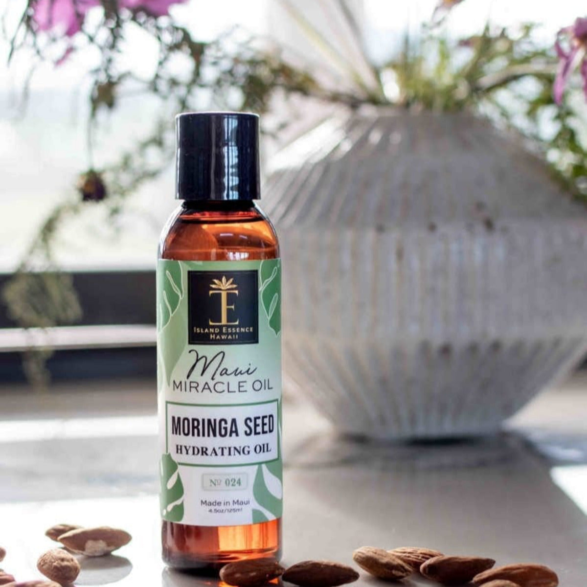 Maui Miracle Oil Hawaii (4.5 Ounce, Moringa Seed Hydrating Oil)