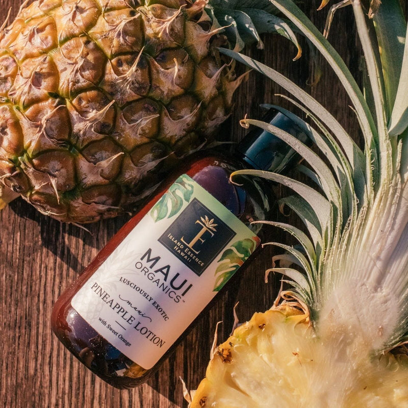 Maui Organics Pineapple Lotion Made on Maui